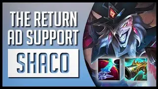 SHACO SUPPORT AD BUILD! 10.24 - League of Legends