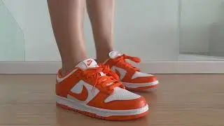 PK God Nike SB Dunk Low Syracuse On Feet Review