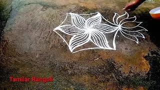 Thai poosam special 5*3 dots pulli kolam/ Thai madham traditional special muggulu/Tamilar Rangoli
