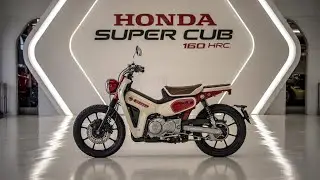 2026 Honda Super Cub 160 HRC Finally Revealed! The Iconic Bike Gets a Sporty Upgrade!