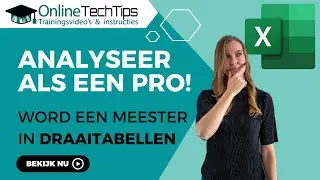 Excel - Draaitabellen voor Beginners