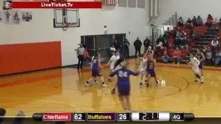 Crow Creek Lady Chieftains vs Stanley County Lady Buffaloes (GBB)