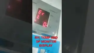 RH,TEMP AND DP MONITOR !! HVAC--R PHARMA