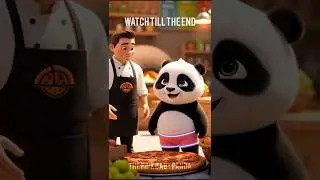 He Didn&rsquo;t Share Pizza&hellip; He Shared Happiness 🐼❤️ | Baby Panda Story#cute #viral