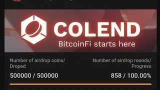 ubwo Colend mining yarangiye dore icitonderwa udakwuye gucikwa kubijanye n'a wallet submission🚨🚨🇷🇼🇧🇮