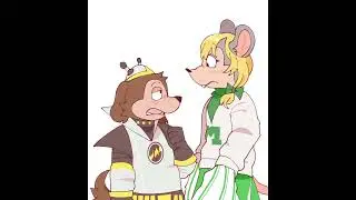 rockafire explosion clip in my artstyle :-) #animation #art #showbizpizza #rockafire