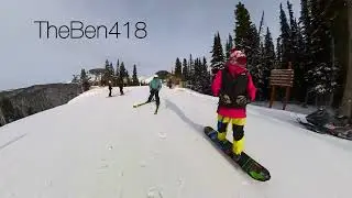 BINDINGLESS POWDER SNOWBOARDING