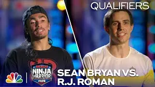 Sean Bryan and R.J. Roman: Power Tower - American Ninja Warrior Qualifiers 2020