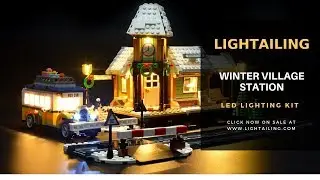 LEGO LED Light Kit For Winter Village Station 10259-Lightailing
