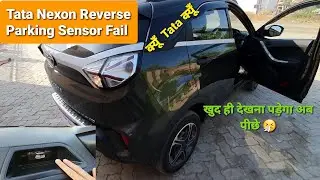 Tata Nexon Reverse Parking Sensor-Issue (blind spot) !!!