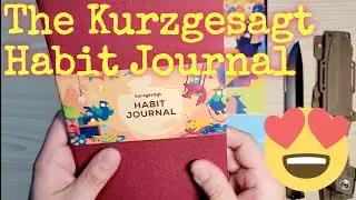 Unboxing Kurzgesagt Habit Journal and Notes #kurzgesagt #habits #asmr #unboxing
