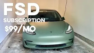 Full Self-Driving Subscription OUT For $99!