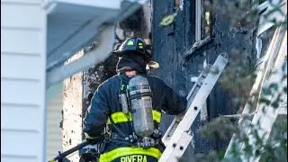 FDNY Staten Island 2nd Alarm Box 4845 - Fire Thru The Roof Of A 2 Story PD - 10-9-25