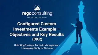 Configured Custom Investment Example: Objectives and Key Results (OKR)