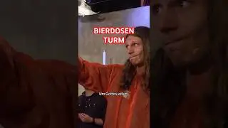Wer baut den krasseren Bierdosen-Turm?