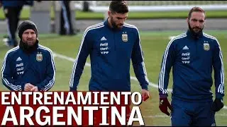 Messi entrena con Argentina en la Ciudad Deportiva del Real Madrid | Diario AS