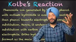 Kolbe Reaction with Mechanism | Organic Chemistry