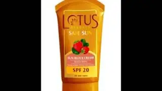 Lotus SafeSun Sun Block Cream SPF20