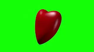 3d Heart Rotation 360   Сердце вращается 360