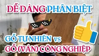 Phân Biệt Gỗ Tự Nhiên Và Gỗ Công Nghiệp Một Cách Dễ Dàng
