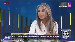 Presidenta de Ositran habla sobre exclusividad de puerto de Chancay: 