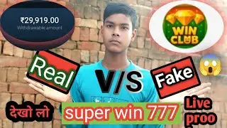 SUPER WIN 777 🎮Game देख को सच्चाई 😱 Live proof 🔴 Real V'S fake 🤥 #Arvindvlog077