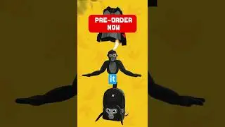Official Gorilla Tag Merch Pre-orders Now Live! #gorillatag #vr #gorillatagvr #gtag #vrgaming