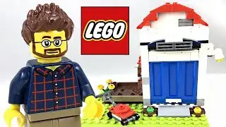 Обзор домика-подставки для карандашей LEGO! Набор 40188 2018 года!