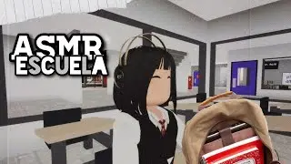 ASMR ⭐️ COMPAÑEROS DE ESCUELA ||ROBLOX ROLEPLAY🏠