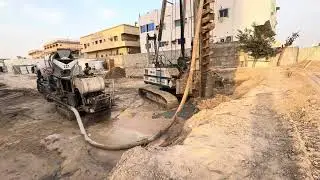 Piling Excavation and Concrete Pouring | High Rise Buildings Foundation | Al Awadhi Developers