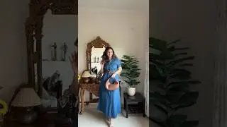 Prettiest Denim Dress 🤍 #myntra #dress #denim #summerfashion #ootd #trending #fashion #style