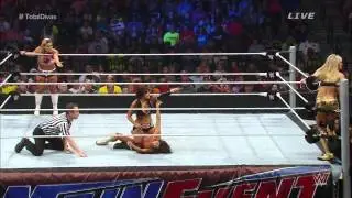 Layla and Summer vs Natalya and Rosa Main Event