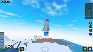 my first rocket launch video (plane crazy)