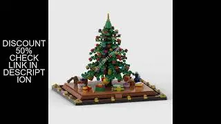 630pcs MOC Christmas Tree Christmas Creative DIY Project Building Blocks Perfect for Holiday Gift Gi