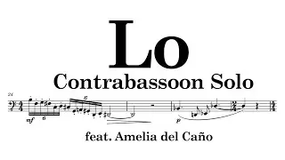 Lo - Five Pieces for Contrabassoon, by David Bennett Thomas