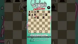 #ТолькоВысокийIQ 🧠💯 Сможете ли вы поставить мат за 3 хода? (Стр. 59) (Играют белые)♟️
