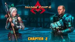 Shadow Fight 4 Arena | Yunlin vs Sarge Boss Fight (Chapter 2) | Full Gameplay #shadowfight4 