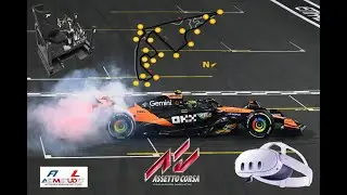 Assetto Corsa - ASMStudio F1 2025 - Race @Yas Marina - Lando Norris - Let's play VR #94 #simracing
