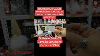 TODO EN DECORACI&Oacute;N NAVIDE&Ntilde;A EN 1 SOLO LUGAR CALIDAD Y PRECIO QUE M&Aacute;S NECESITAS!! #precios #barato