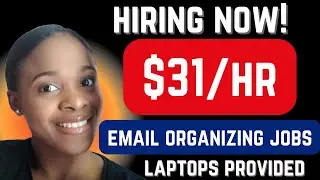 Remote Work From Home Email Jobs for Beginners (Earn $31/HR) Laptops Provided