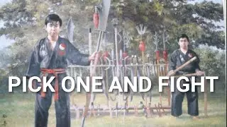 Top 4 Kung fu weapons ; which one you like the best ?