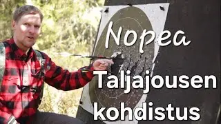 Taljajousen kohdistaminen