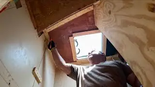 V-Berth Bathroom Build:  Walls Up, Wiring in, and What's Next!