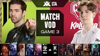 SR vs RED -Playoffs Day 02|LTA Americas Split 3 2025|Shopify Rebellion vs RED Canids Kalunga | Game3