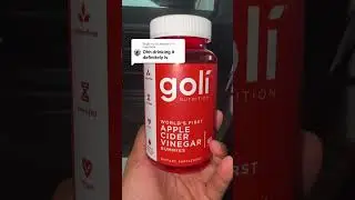 Jennie🤍 #goli #acv #gummies #vegan #glutenfree #nongmo #apple #cider #supplements #healthy #wellness