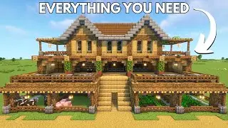 Minecraft: How to Build Easy Survival Starter House