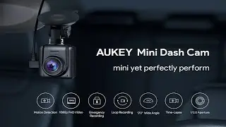 AUKEY DRA5 Mini Dash Camera 1080p Full HD