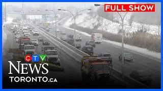 Severe icy storm causes slippery conditions for commuters | CTV News Toronto at Six for Feb.18, 2026