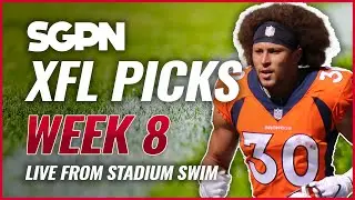 XFL Picks Week 8 - Sports Gambling Podcast - XFL Picks 2023 - XFL Predictions Week 8