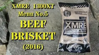 MRE Review: 2016 Menu No.5 Beef Brisket from XMRE (Outdoor Review)